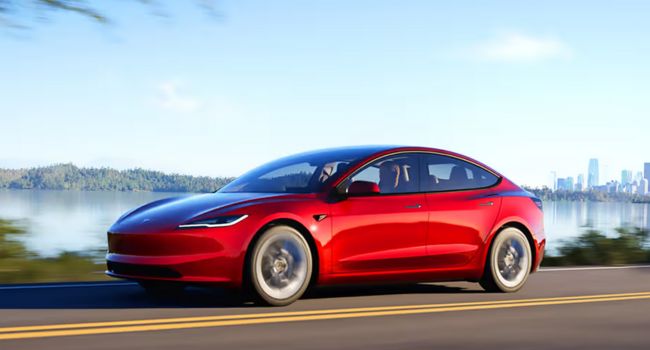 Tesla Model 3 2025 Electric Car