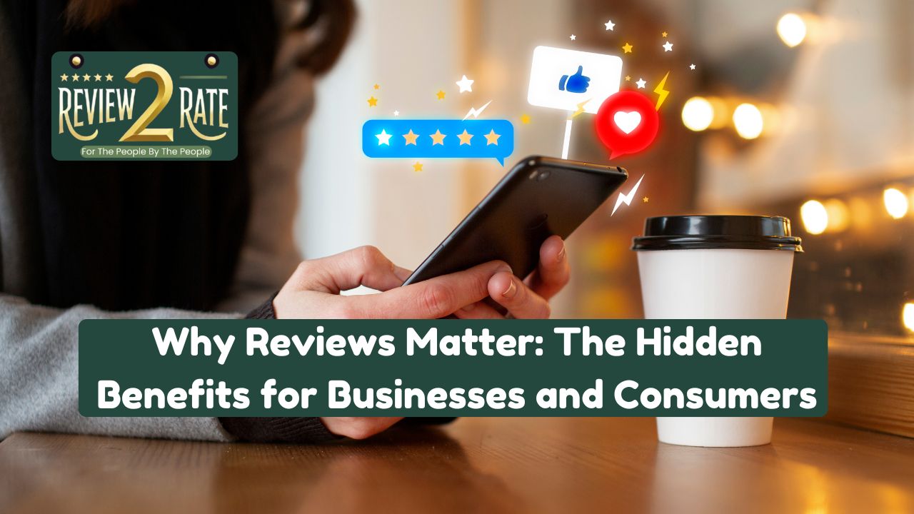 Why Reviews Matter: The Hidden Benefits for Businesses and Consumers